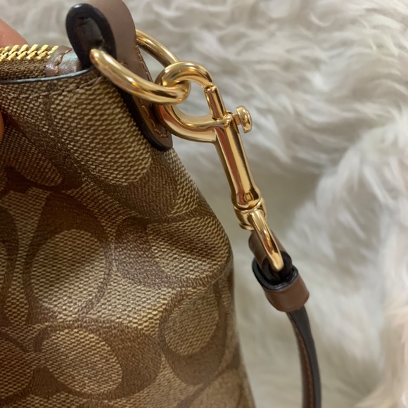 Coach Prairie Satchel In Signature Canvas - Picture 8 of 14